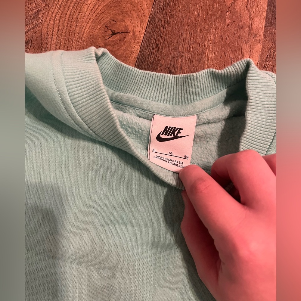 Nike Mint Green Sweatshirt